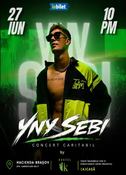 Brasov: YNY Sebi - Concert caritabil