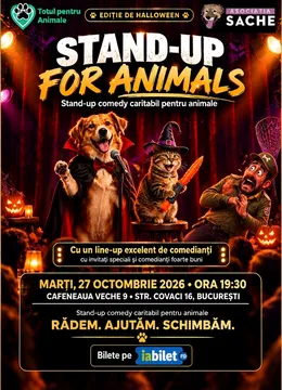 Stand-Up for Animals – Ediție de Halloween