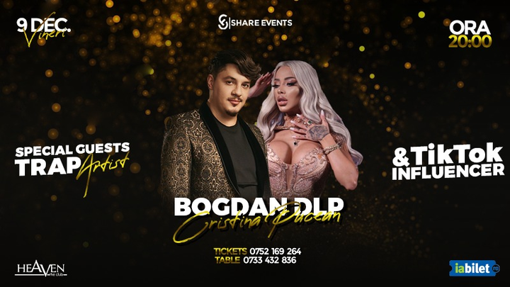 Timisoara: Bogdan DLP & Cristina Pucean & more special guests