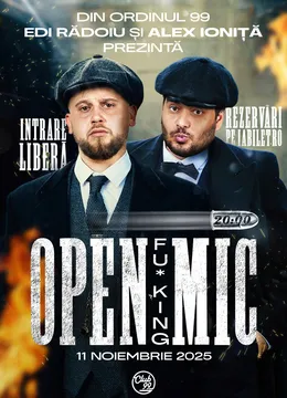 Open F***ing Mic cu Edi Rădoiu și Alex Ioniță | Comedy Show la Club 99