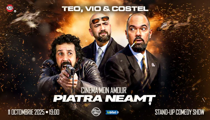 Piatra Neamt: Teo, Vio și Costel - Stand Up Comedy Show