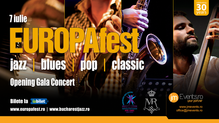 EUROPAfest 30: OPENING GALA CONCERT - JAZZ AT THE PALACE