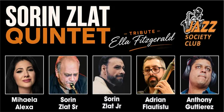 Galati: Sorin Zlat Quintet - Tribute Ella Fitzgerald