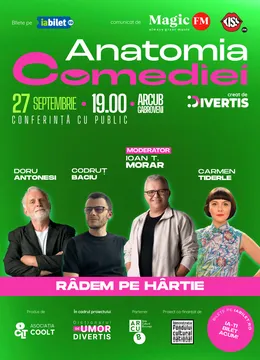 Anatomia comediei - Râdem pe hârtie - powered by Divertis.