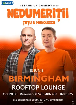 Birmingham: Stand-up Comedy - Dan Tutu & Cristi Manolescu