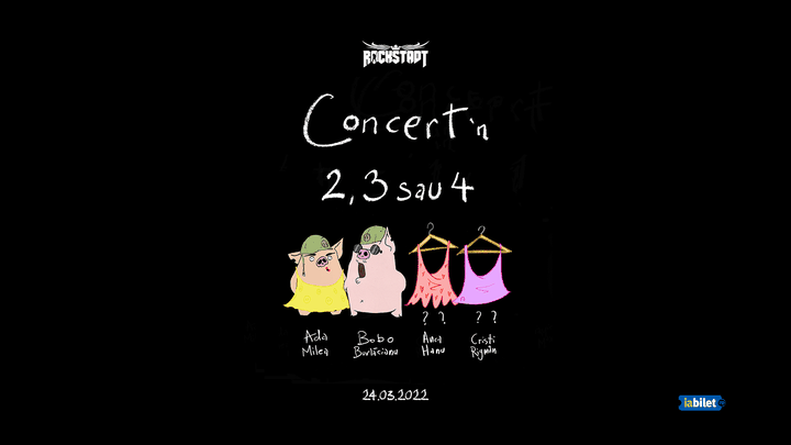 Brasov: Ada Milea & Bobo Burlacianu – Concert’n 2, 3 sau 4