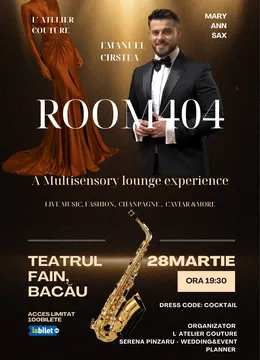 Bacau: Room404- A Multisensory Lounge Experience