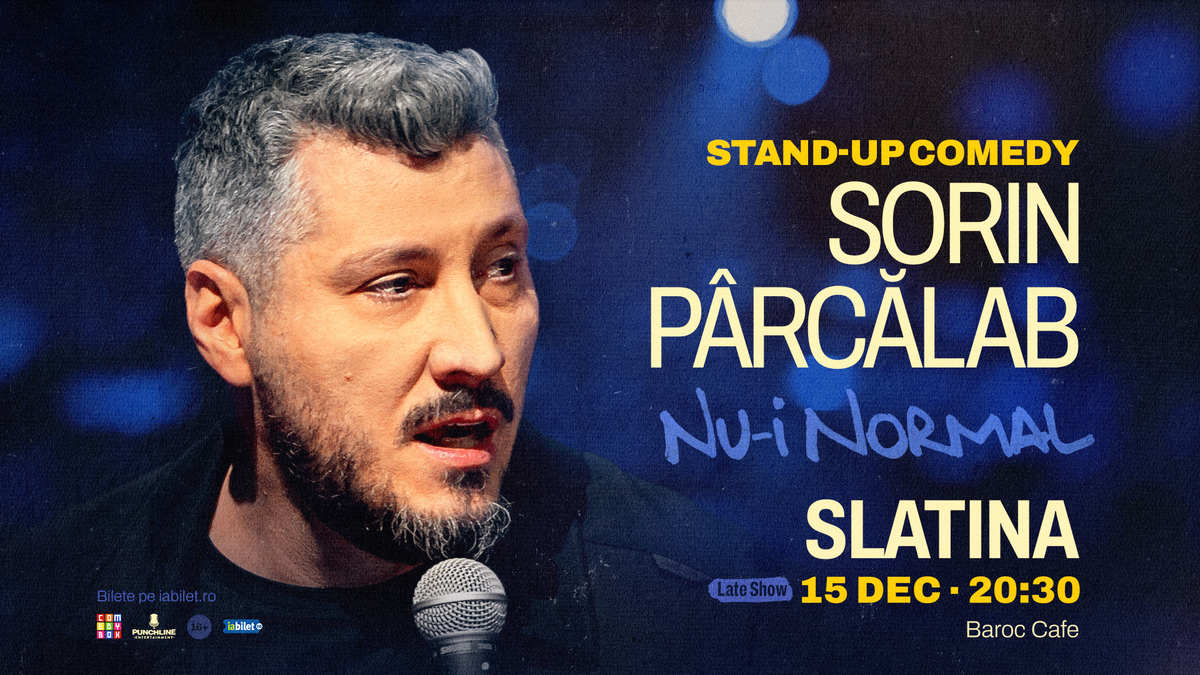 Stand-up comedy cu Sorin Pârcălab | Nu-i normal (SHOW 1)