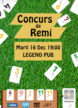 Iasi: Concurs de Remi Etalat @ Board Games Events