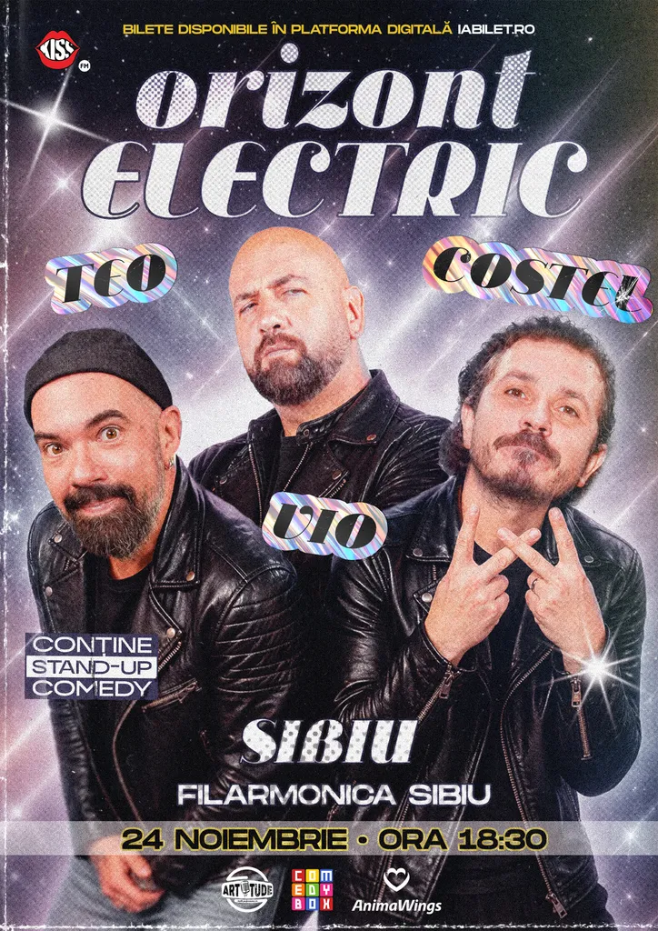 Sibiu: Teo, Vio și Costel - Orizont Electric | Stand Up Comedy Show