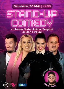 The Fool: Stand-up comedy cu Ioana State, Mane Voicu, Anisia și Serghei