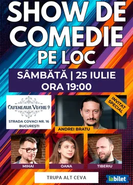 Show de comedie pe loc - Alt Ceva la Cafeneaua Veche 9