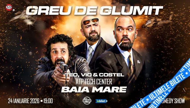 Baia Mare: Greu de glumit cu Teo, Vio și Costel | Stand Up Comedy Show