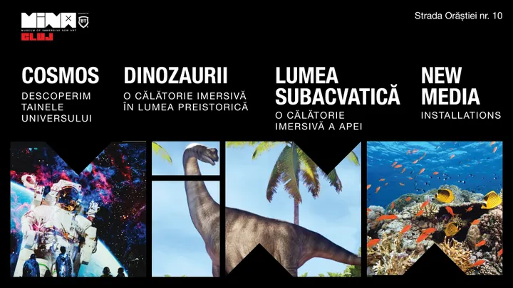 Cosmos + Dinozaurii + Lumea Subacvatica & New Media Installations