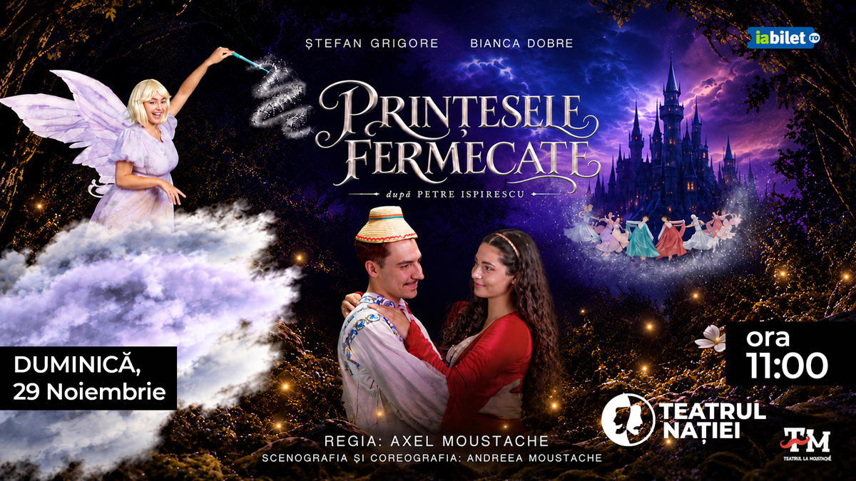 Ploiești: Spectacol pentru copii ~ Prințesele fermecate