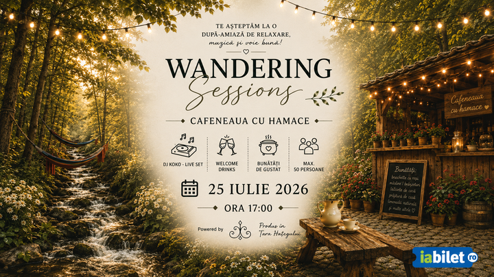 Salasu de Sus: Wandering Sessions in the Garden - La Cafeneaua Cu Hamace in Tara Hategului