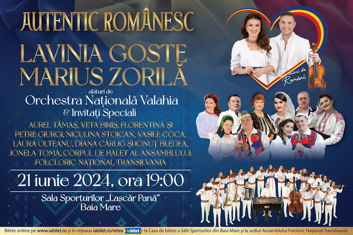 Baia Mare: Lavinia Goste si Marius Zorila - Autentic Romanesc
