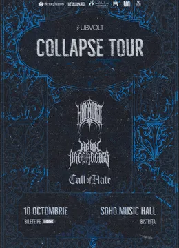 Bistrița: Collapse Tour — Hakairi, Neon Prophecies și Call of Hate