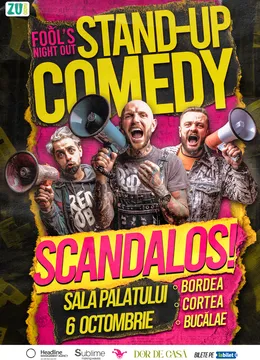 Fool's Night Out @ Sala Palatului - LUNI - 6 OCTOMBRIE 2025