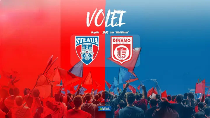 Volei: CSA Steaua Bucureşti – CS Dinamo