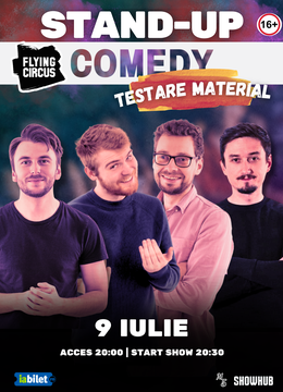 Cluj-Napoca: Stand-Up Comedy "Testare material"