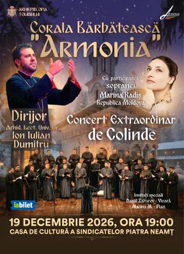 Piatra Neamț: Corala Bărbătească "Armonia"