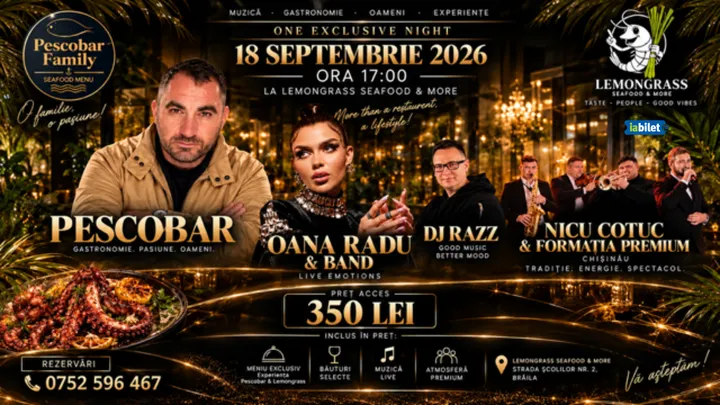 Brăila: Deschidere oficiala Pescobar Family