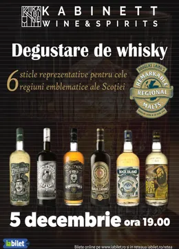 Targu Mures: Whisky Tour of Scotland – Special de Sf. Nicolae