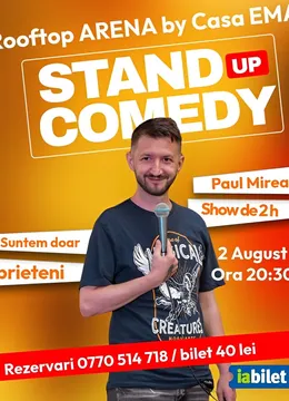 Bistrita: Stand-up Comedy "Suntem Doar Prieteni" cu Paul Mirea