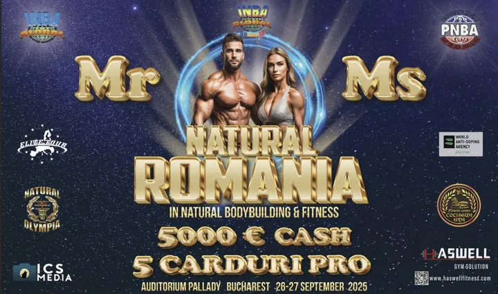 Mr. & Ms. Natural Romania 2025 INBA