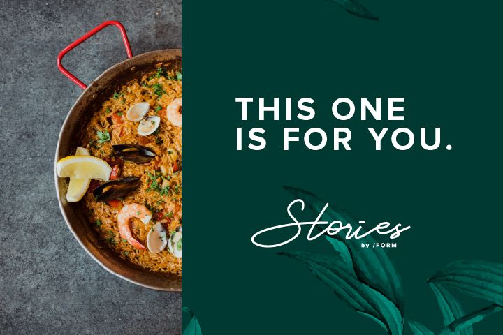 15% is on us at Stories by FORM