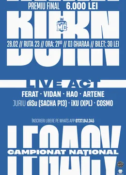 Constanța: BORN LEGACY (Campionatul National)