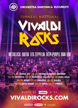 Vivaldi Rocks - Orchestra Simfonica București - Turneu Național 2026