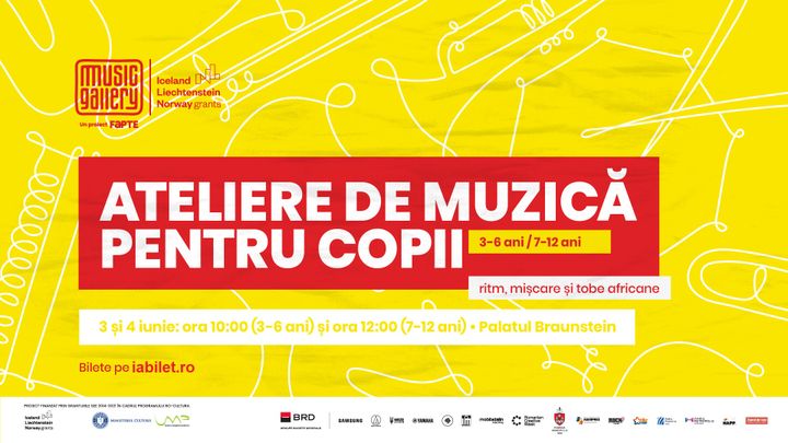 Iasi:  Music Gallery - Ateliere de muzică pentru copii
