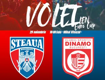 Volei: CSA Steaua Bucureşti – CS Dinamo