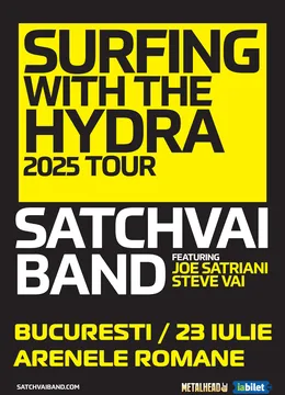 Joe Satriani &amp; Steve Vai &amp; SatchVai Band la Arenele Romane