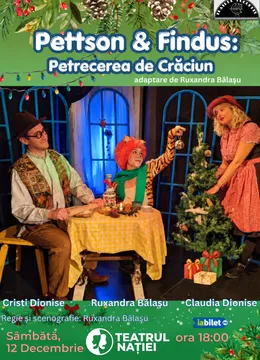 Ploiești: Pettson & Findus: Petrecere de Crăciun