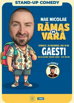 Gaesti: Nu mai suntem o FAMILIE?! Show nostalgic de stand-up cu Nae Nicolae si Popica