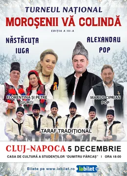 Cluj-Napoca: Moroșenii vă colindă