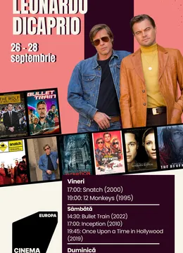 Brad Pitt vs Leonardo DiCaprio weekend - Haos, vis și epopee fără egal