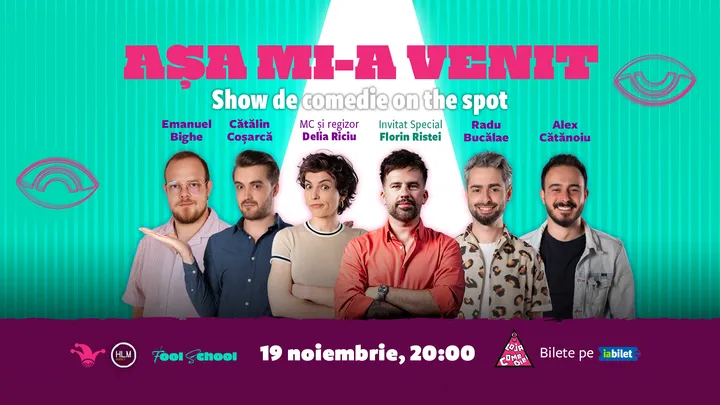 The Fool: Așa mi-a venit! | Show de comedie on the spot