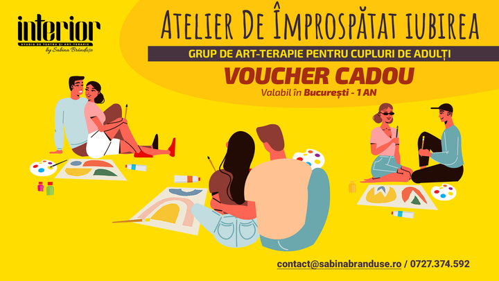 Voucher - Atelier de împrospătat iubirea. Pentru cupluri de adulți