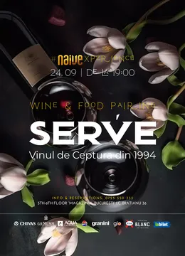 Wine&Food Pairing w. Serve
