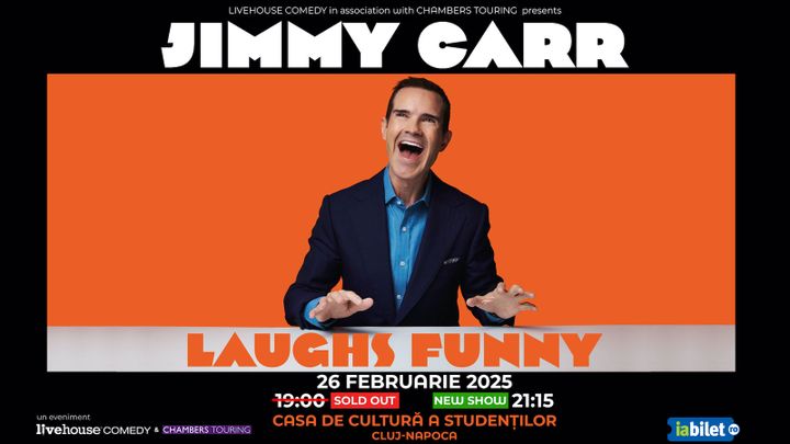 Cluj-Napoca: Jimmy Carr: Laughs Funny – Late Show