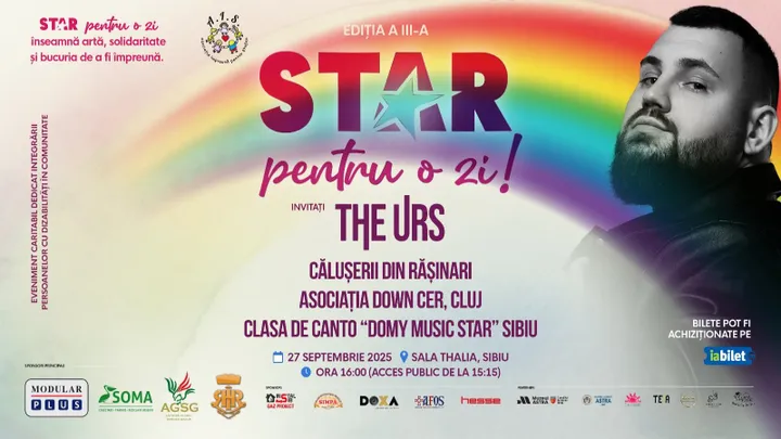 Sibiu: Star pentru o zi! – ediția a III-a