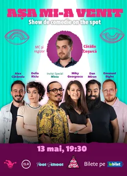 The Fool: Așa mi-a venit! | Show de comedie on the spot
