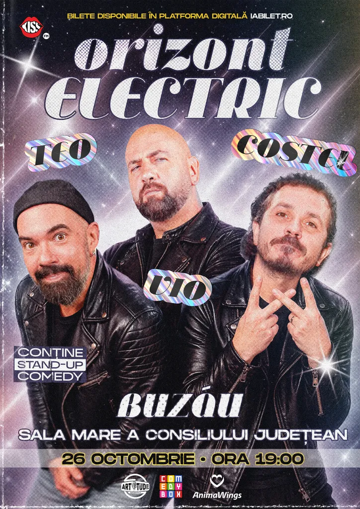 Buzau: Teo, Vio și Costel - Orizont Electric | Stand Up Comedy Show