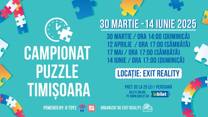 Timisoara: Speed Puzzle Timișoara - Campionat de Puzzle