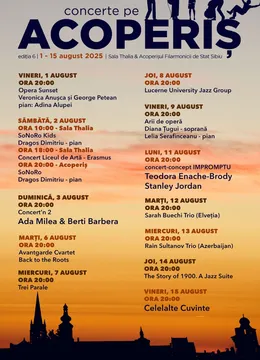 Sibiu: Impromptu - Teodora Brody & Stanley Jordan –  Concerte pe Acoperis
