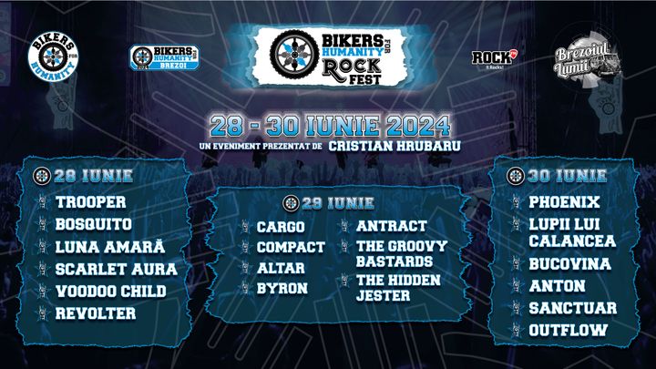 Bikers for Humanity Rock Fest 2024